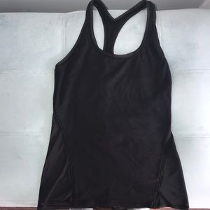 lululemon Black Mesh tank top